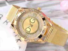 Złoty zegarek Damski