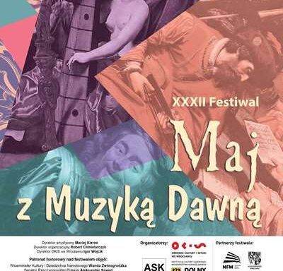 XXXII Międzynarodowy Festiwal „Maj z Muzyką Dawną” organizowany od ponad 30 lat